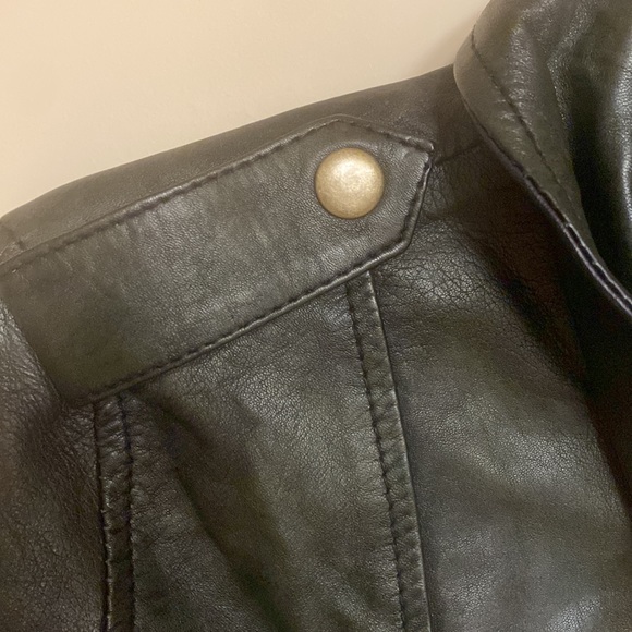 Womens faux leather jacket - Picture 11 of 11